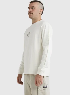 Mens Quiksilver Tees|Off Grid Long Sleeve T-Shirt