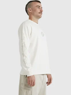 Mens Quiksilver Tees|Off Grid Long Sleeve T-Shirt