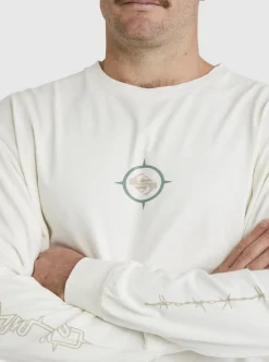 Mens Quiksilver Tees|Off Grid Long Sleeve T-Shirt