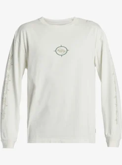 Mens Quiksilver Tees|Off Grid Long Sleeve T-Shirt