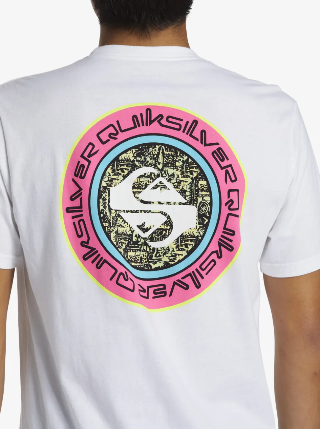 Mens Quiksilver Tees|Omni Circle T-Shirt