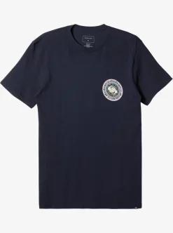 Mens Quiksilver Tees|Omni Circle T-Shirt