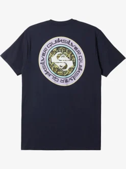 Mens Quiksilver Tees|Omni Circle T-Shirt