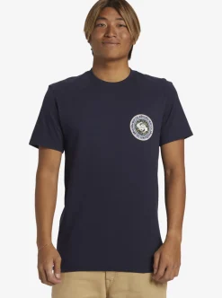 Mens Quiksilver Tees|Omni Circle T-Shirt