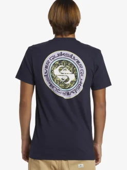 Mens Quiksilver Tees|Omni Circle T-Shirt