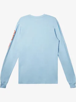 Mens Quiksilver Tees|Omni Logo Long Sleeve T-Shirt