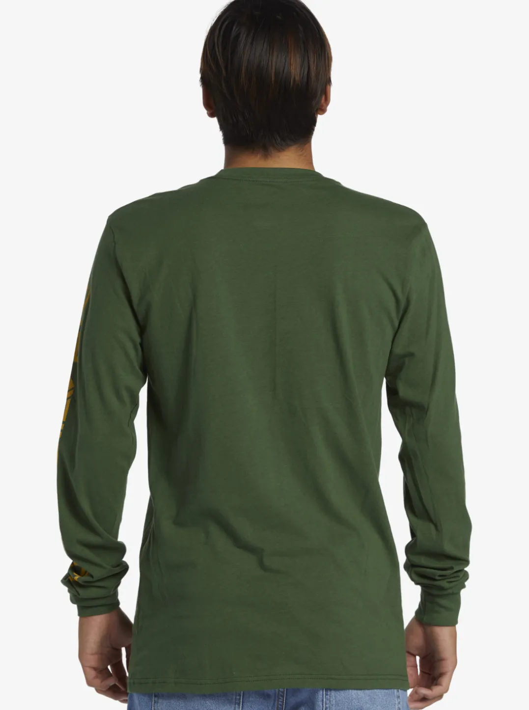 Mens Quiksilver Tees|Omni Logo Long Sleeve T-Shirt