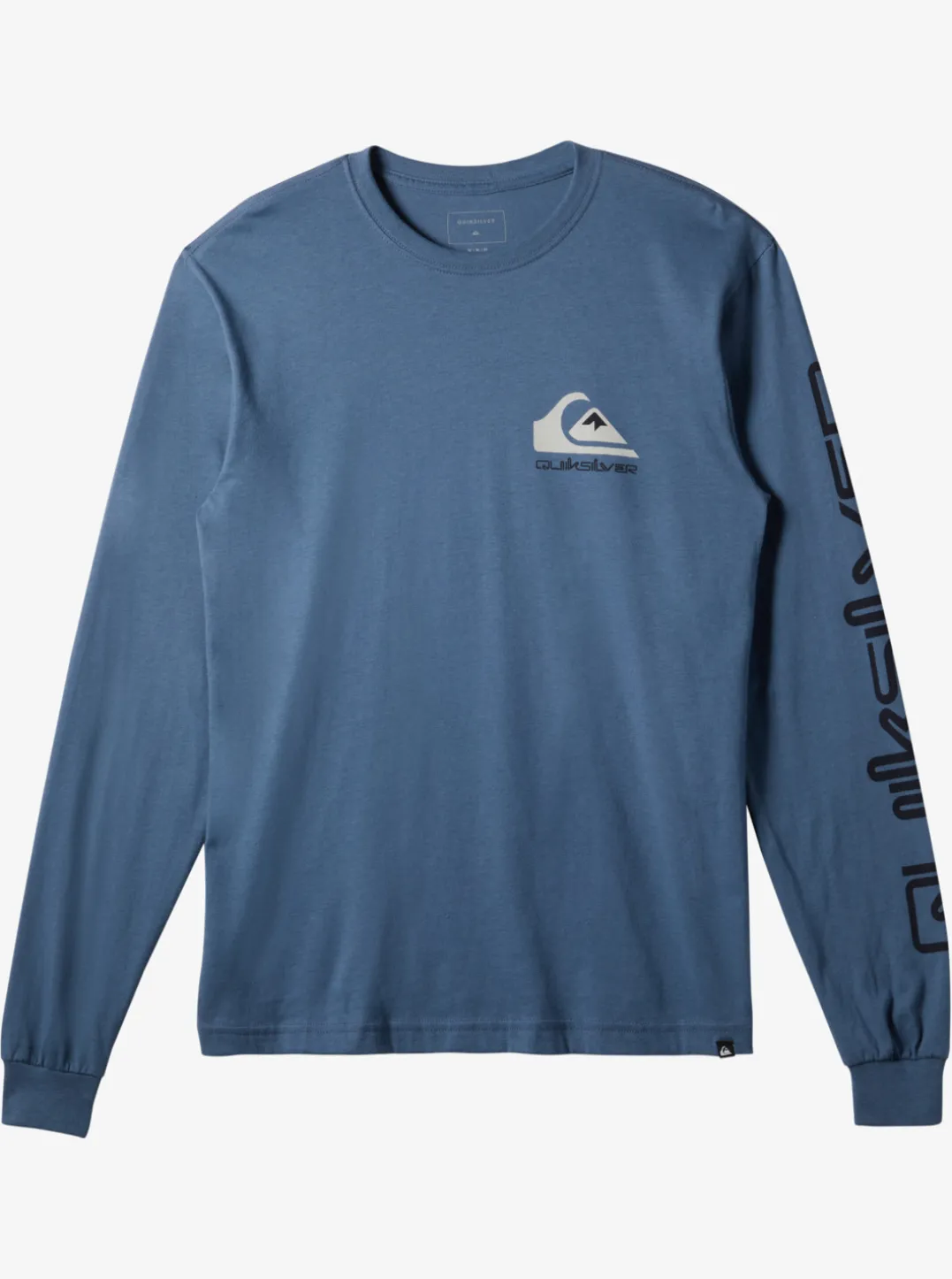 Mens Quiksilver Tees|Omni Logo Long Sleeve T-Shirt