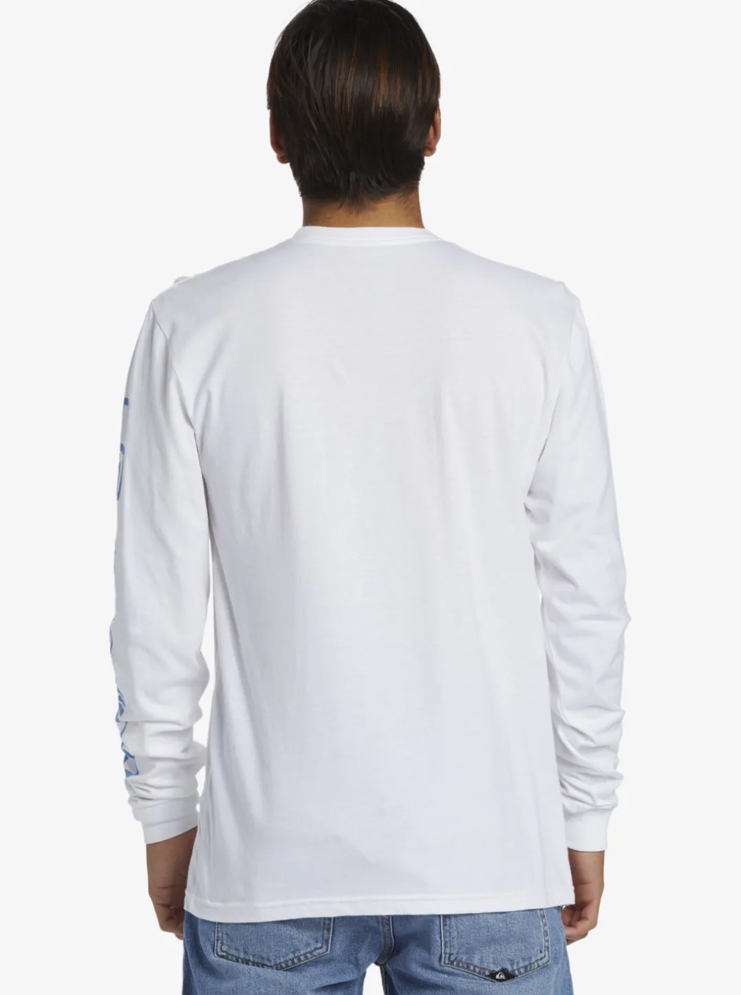 Mens Quiksilver Tees|Omni Logo Long Sleeve T-Shirt