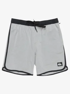 Mens Quiksilver Boardshorts|Omni Scallop 17" Amphibian Boardshorts