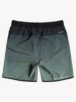 Mens Quiksilver Boardshorts|Omni Scallop 17" Amphibian Boardshorts