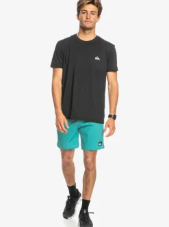 Mens Quiksilver Boardshorts|Omni Scallop 17