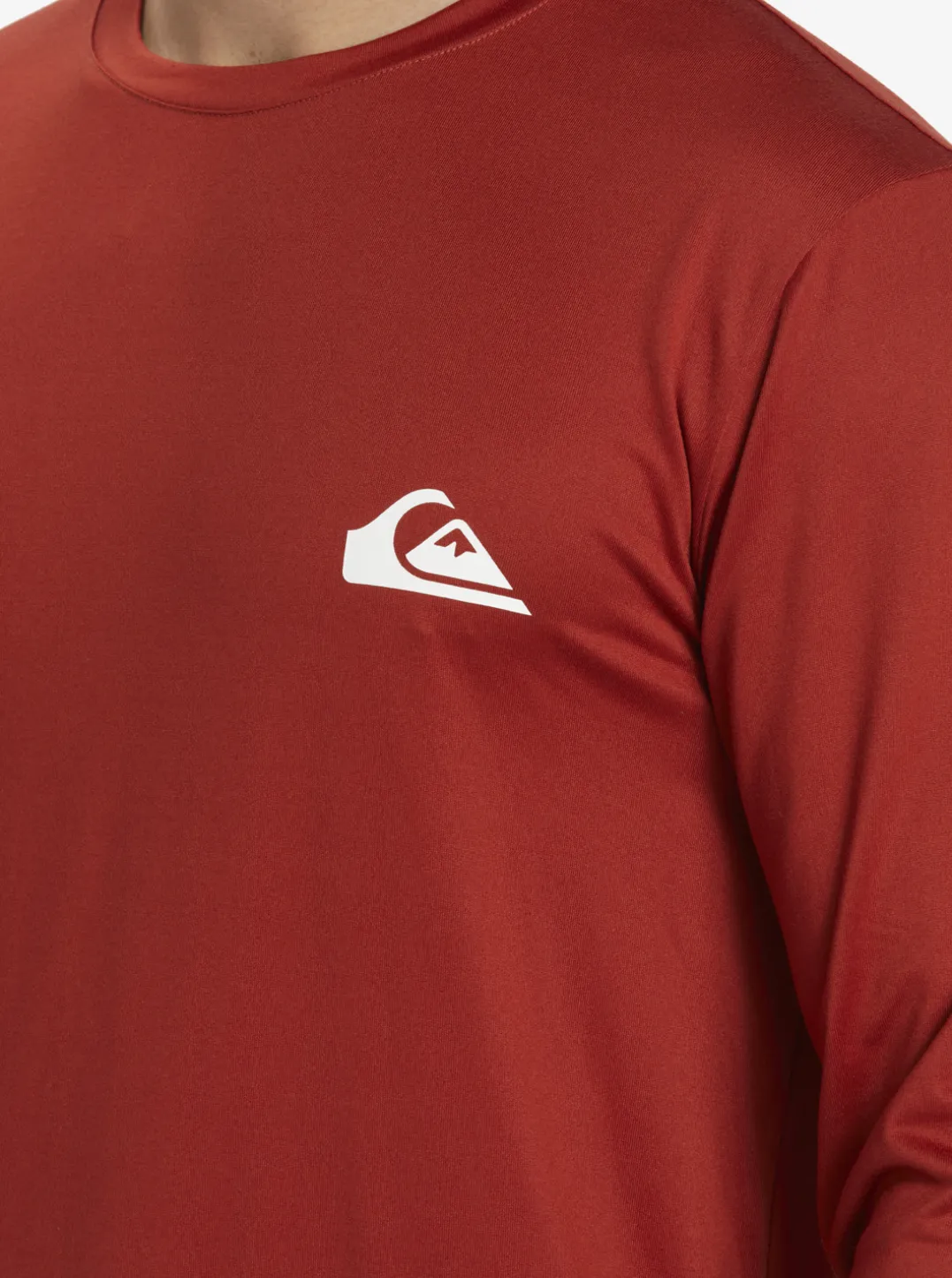Mens Quiksilver Rashguards|Omni Session Long Sleeve Upf 50 Surf T-Shirt