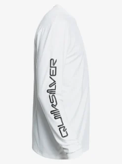 Mens Quiksilver Rashguards|Omni Session Long Sleeve Upf 50 Surf T-Shirt