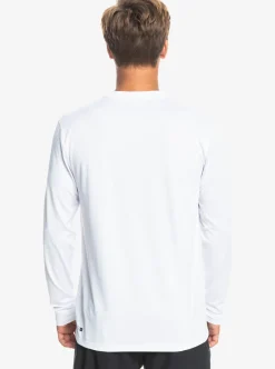Mens Quiksilver Rashguards|Omni Session Long Sleeve Upf 50 Surf T-Shirt