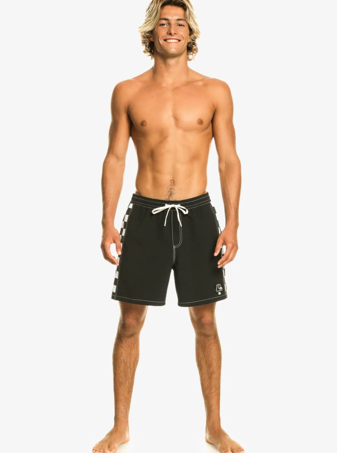 Mens Quiksilver Elastic Waist|Original Arch 17" Volleys