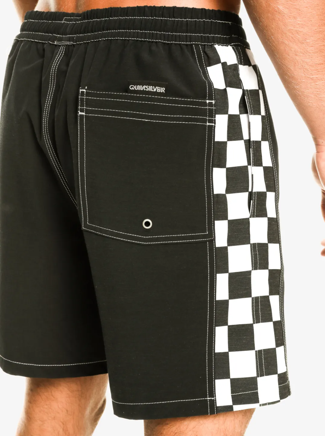 Mens Quiksilver Elastic Waist|Original Arch 17" Volleys