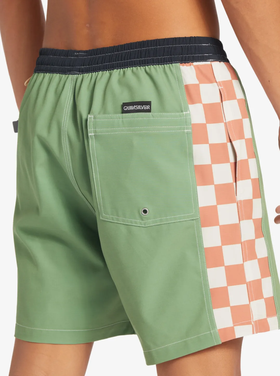 Mens Quiksilver Elastic Waist|Original Arch 17" Volleys