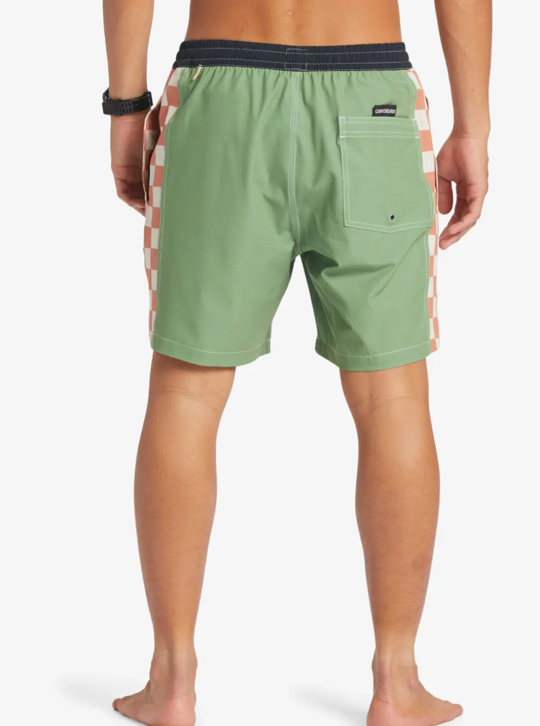 Mens Quiksilver Elastic Waist|Original Arch 17" Volleys