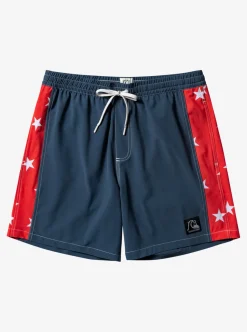 Mens Quiksilver Elastic Waist|Original Arch 17" Volleys