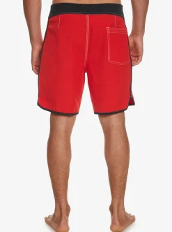 Mens Quiksilver Boardshorts|Original Scallop 18
