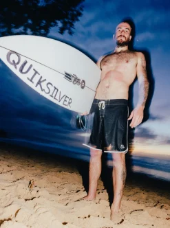 Mens Quiksilver Boardshorts|Original Scallop 18