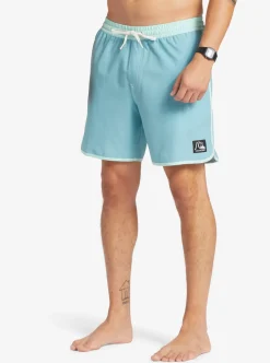 Mens Quiksilver Boardshorts|Original Scallop 17