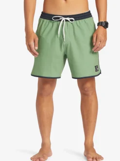 Mens Quiksilver Boardshorts|Original Scallop 17