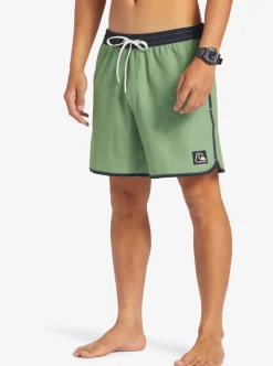 Mens Quiksilver Boardshorts|Original Scallop 17