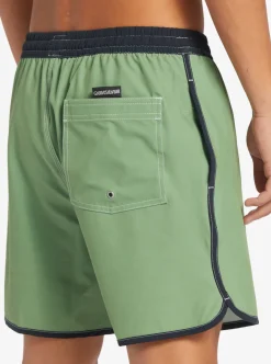 Mens Quiksilver Boardshorts|Original Scallop 17