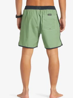 Mens Quiksilver Boardshorts|Original Scallop 17
