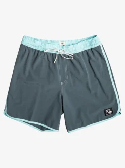 Mens Quiksilver Elastic Waist|Original Scallop 17" Volleys