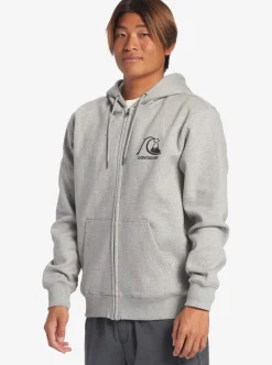 Mens Quiksilver Shirts & Polos|Original Zip-Up Sweatshirt