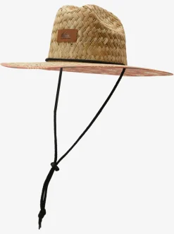 Mens Quiksilver Hats|Outsider Straw Lifeguard Hat