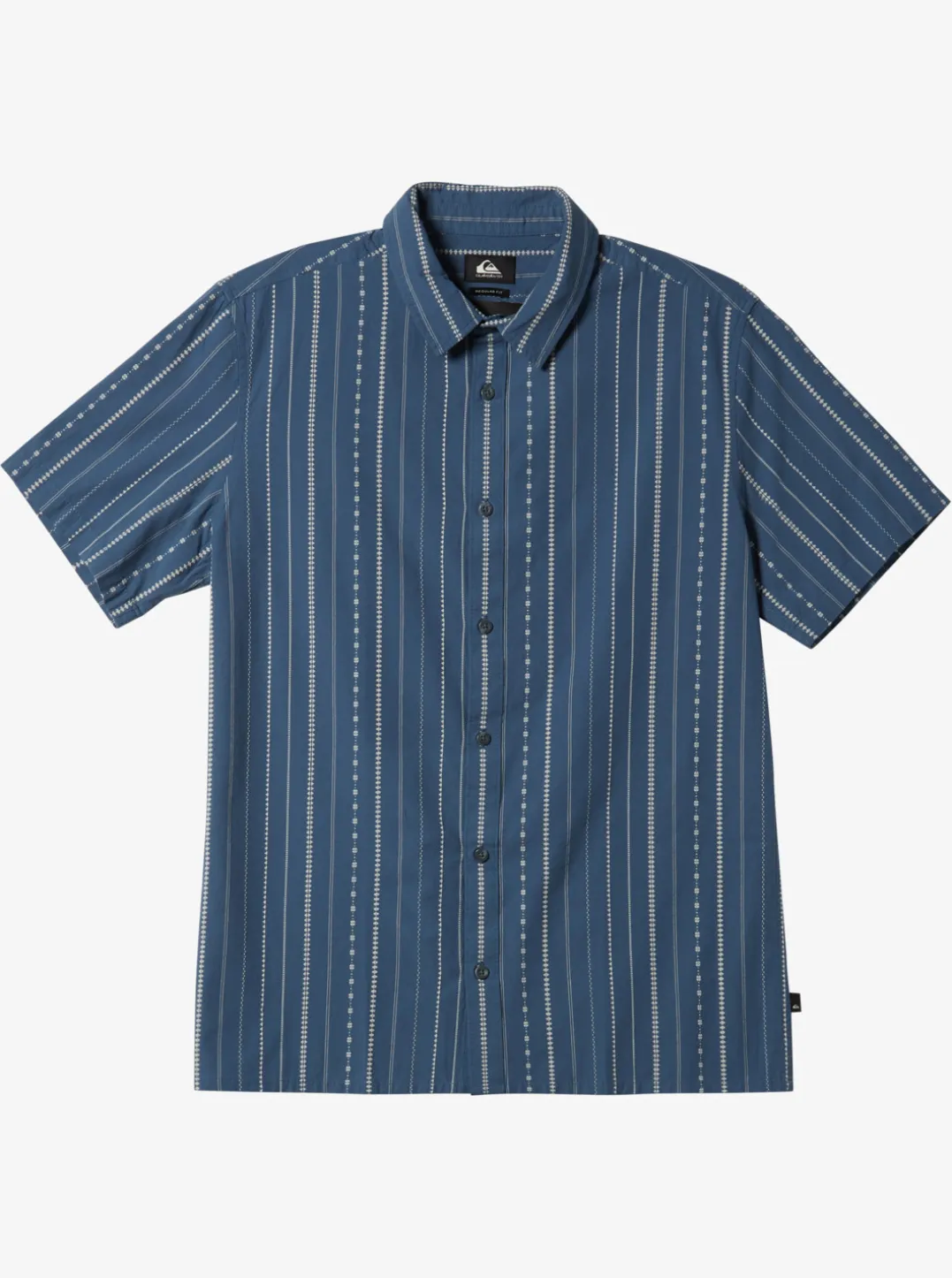 Mens Quiksilver Shirts & Polos|Pacific Stripe Short Sleeve Woven Shirt