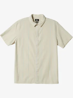 Mens Quiksilver Shirts & Polos|Pacific Stripe Short Sleeve Woven Shirt