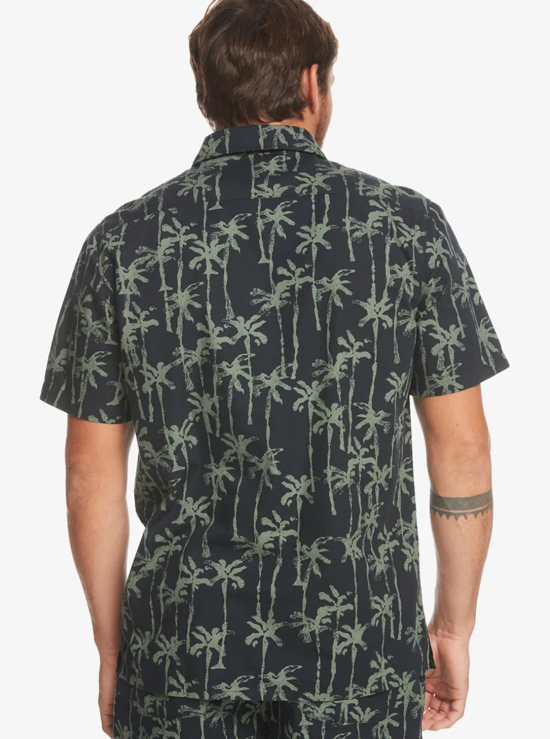 Mens Quiksilver Shirts & Polos|Painted Palm Short Sleeve Shirt