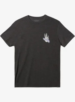 Mens Quiksilver Tees|Peace Out T-Shirt