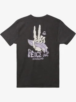 Mens Quiksilver Tees|Peace Out T-Shirt