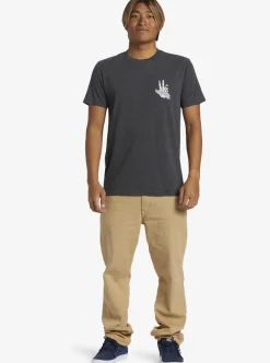 Mens Quiksilver Tees|Peace Out T-Shirt