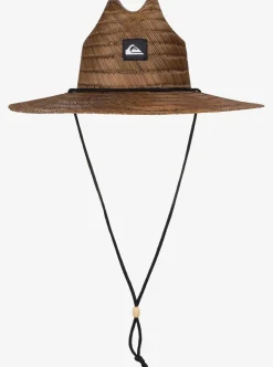 Mens Quiksilver Hats|Pierside Straw Lifeguard Hat