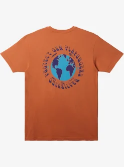 Mens Quiksilver Tees|Protect Our Playground T-Shirt