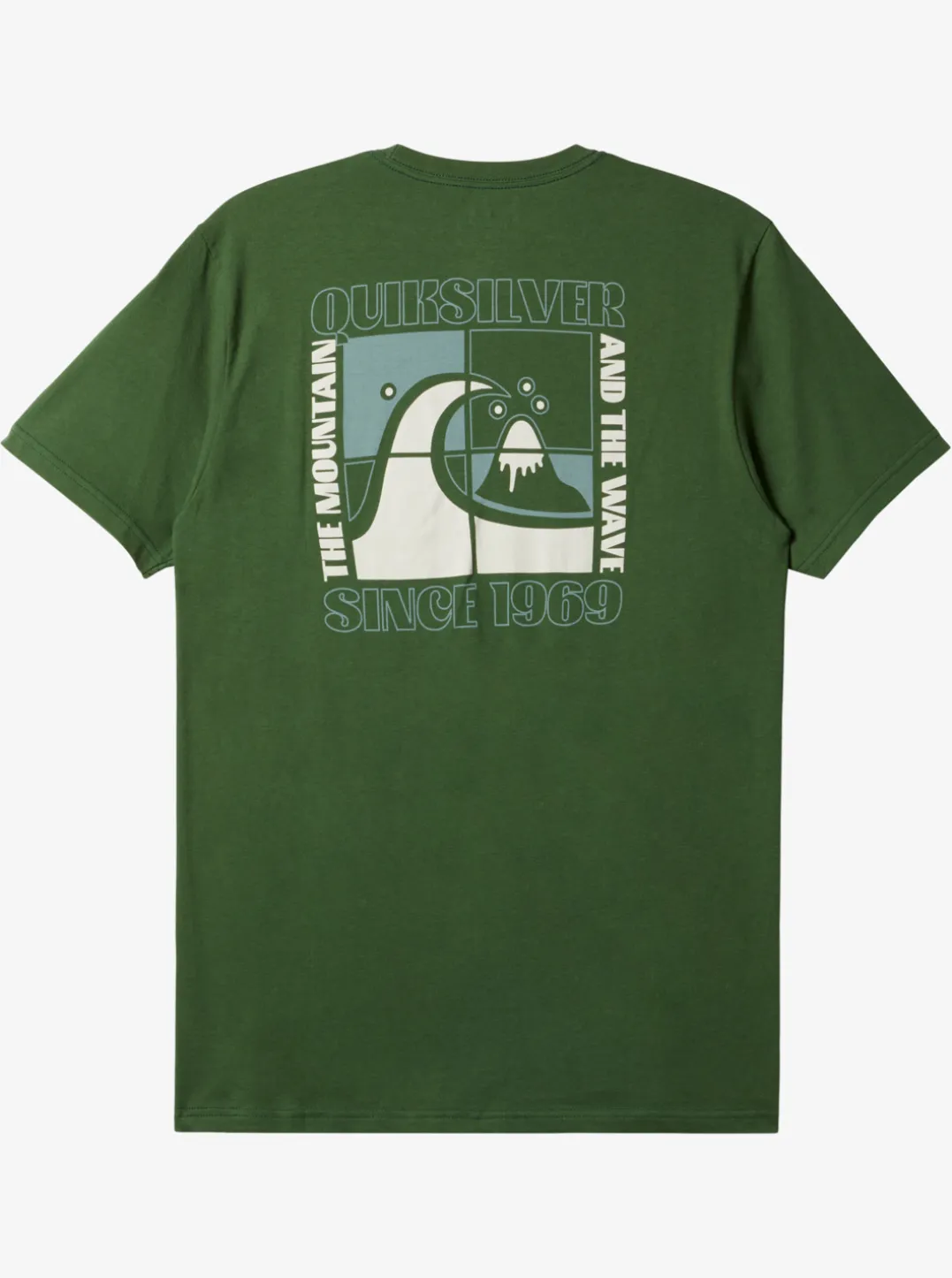 Mens Quiksilver Tees|Quik Blocks T-Shirt