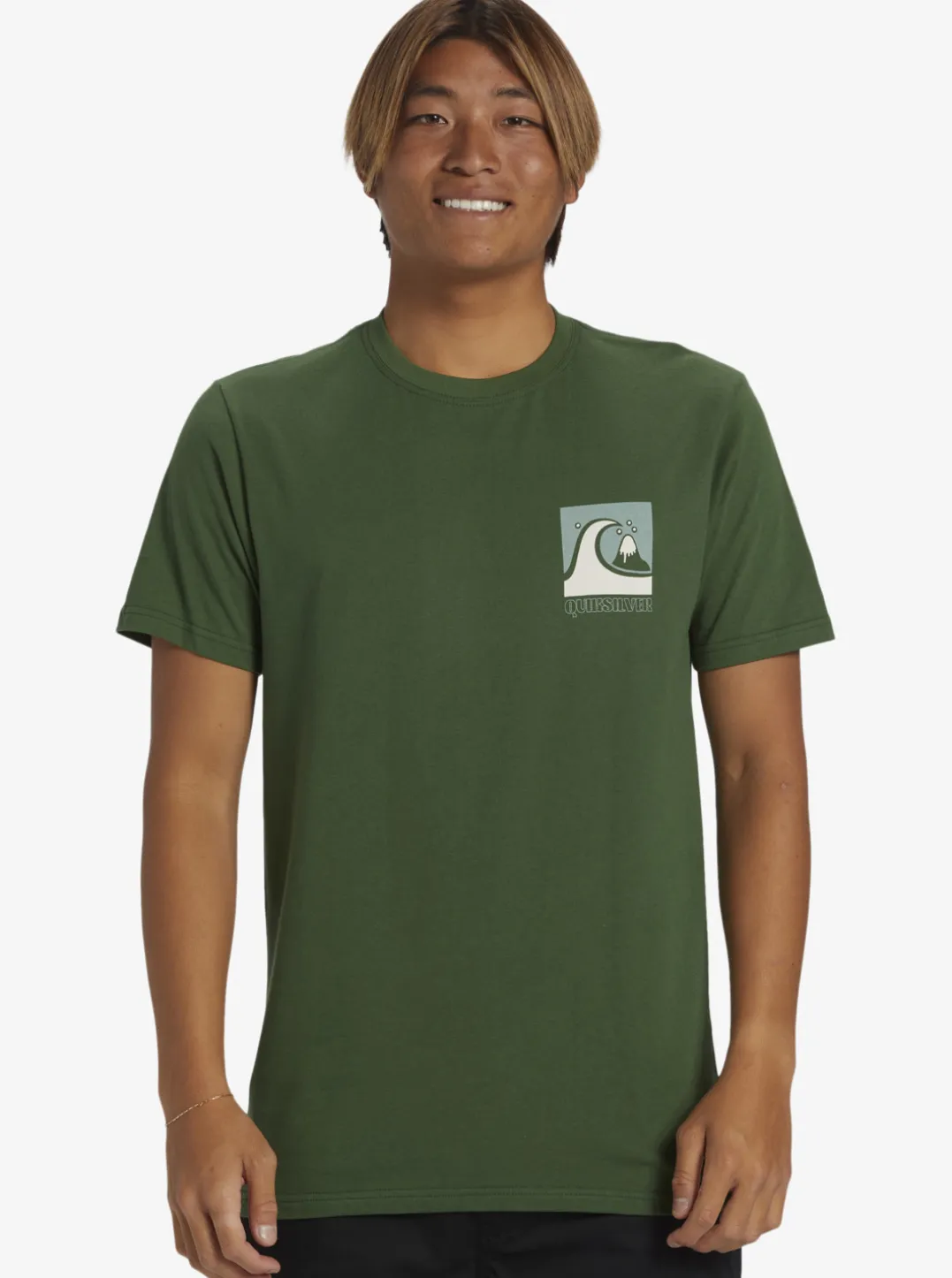 Mens Quiksilver Tees|Quik Blocks T-Shirt