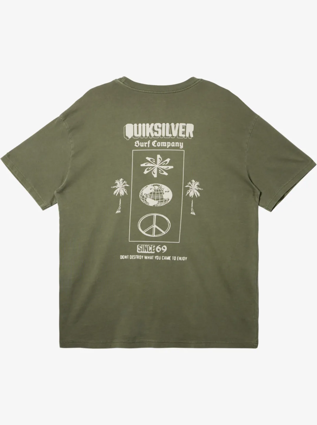 Mens Quiksilver Tees|Quik Ways T-Shirt