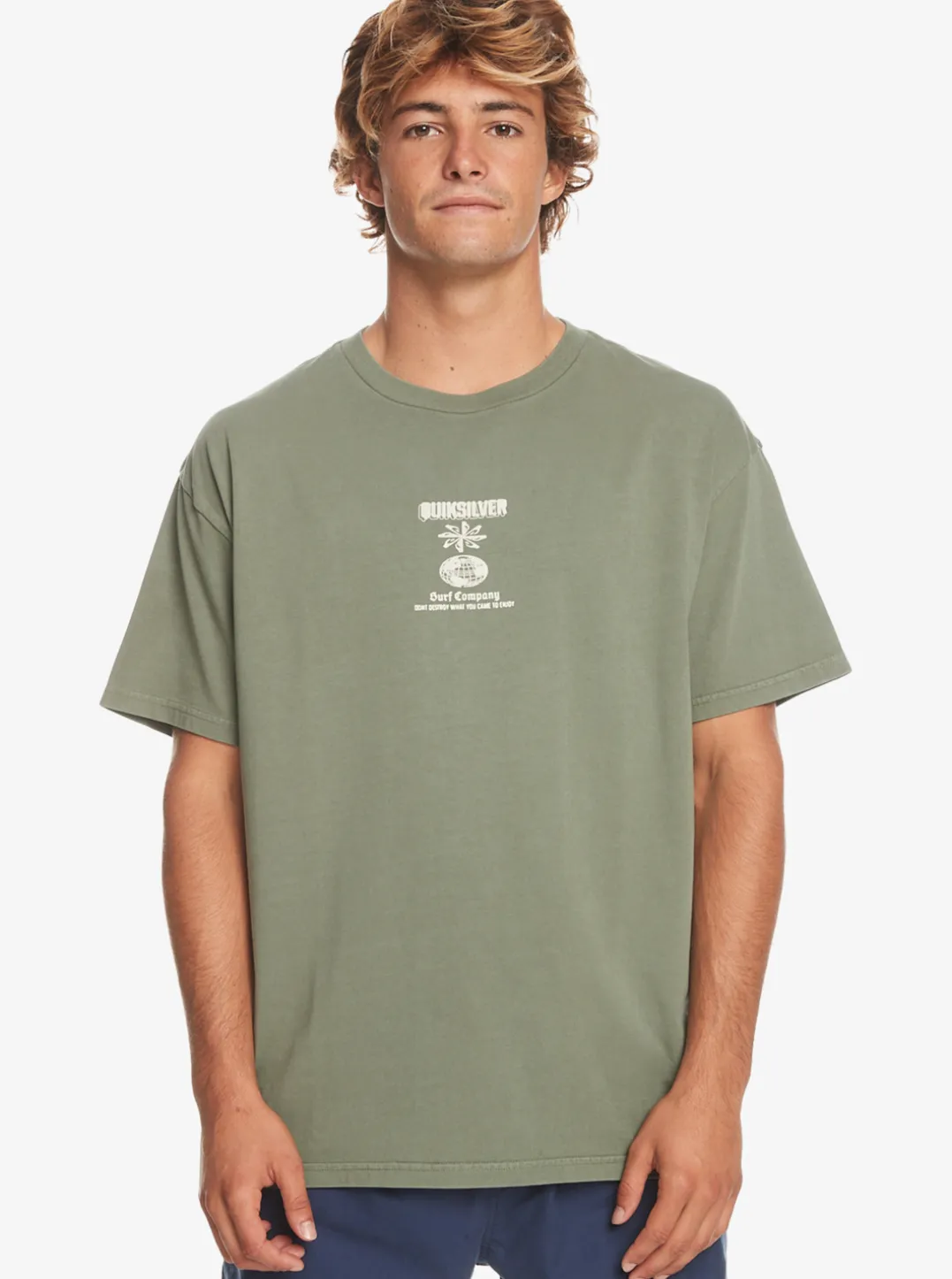 Mens Quiksilver Tees|Quik Ways T-Shirt