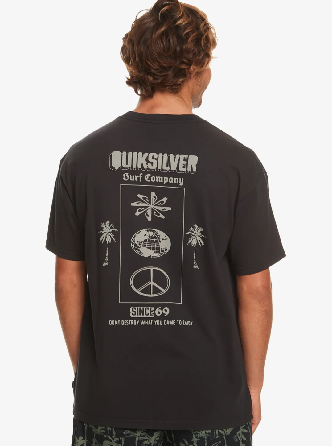 Mens Quiksilver Tees|Quik Ways T-Shirt