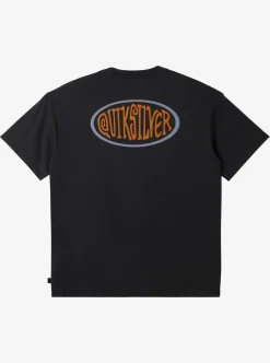 Mens Quiksilver Tees|Real Surfin T-Shirt