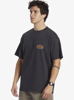 Mens Quiksilver Tees|Real Surfin T-Shirt