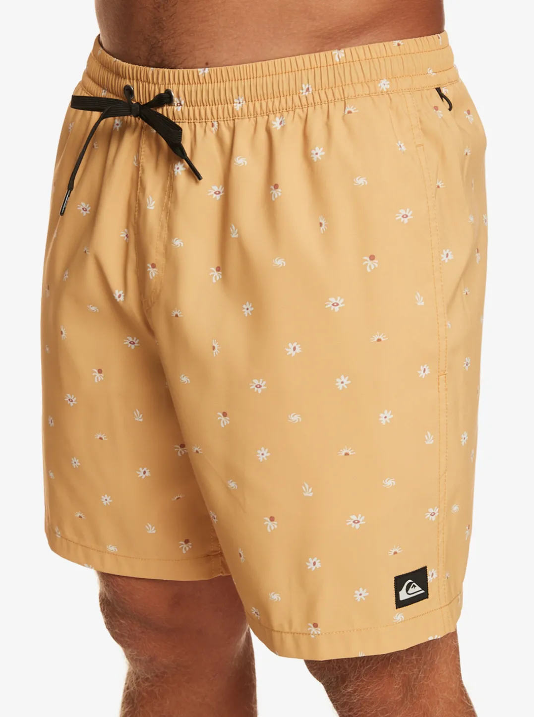 Mens Quiksilver Elastic Waist|Re-Mix 17" Volleys